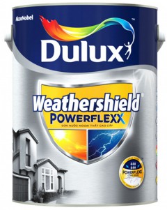 Sơn nước ngoại thất siêu cao cấp Dulux Weathershield Powerflexx bề mặt mờ GJ8
